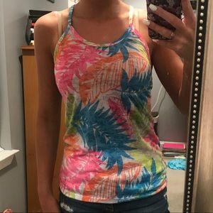 Racer back tank top